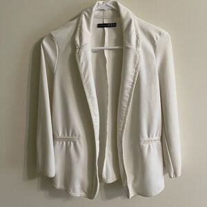 Women's Cream Blazer Size 6